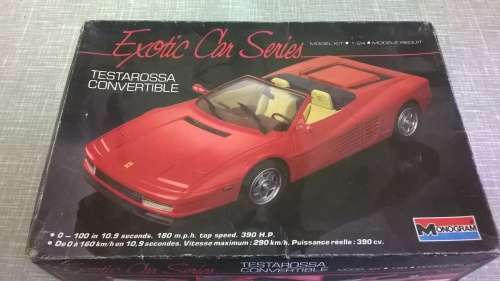 1/24 scale Ferrari Testarossa(semi build)